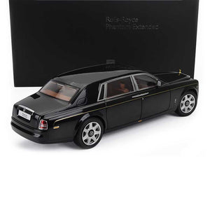 2012 ROLLS ROYCE PHANTOM EWB LIMOUSINE DIAMOND BLACK 1:18 SCALE