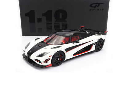 2015 KOENIGSEGG AGERA RS WHITE BACK RED 1:18 SCALE