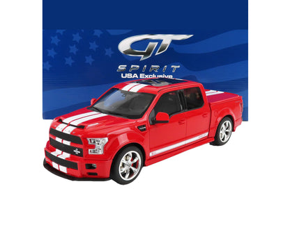 2017 FORD SHELBY F-150 SUPER SNAKE PICKUP RED 1:18 SCALE