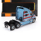 2018 KENWORTH T2000 TRACTOR TRUCK 3-ASSI BLUE METT RED 1:43 SCALE