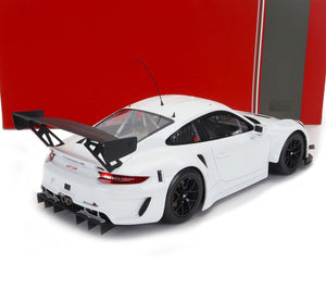 2019 PORSCHE 911 991 GT3 R PLAIN BODY VERSION COUPE WHITE 1:18 SCALE