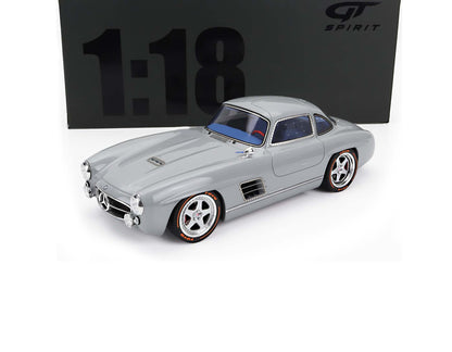 2021 MERCEDES BENZ 300SL S-KLUB GULLWING NARDO GRAY 1:18 SCALE