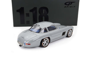 2021 MERCEDES BENZ 300SL S-KLUB GULLWING NARDO GRAY 1:18 SCALE