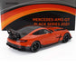 2021 MERCEDES BENZ & AMG GT V8 BLACK SERIES ORANGE BLACK 1:18 SCALE