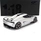 2022 KOENIGSEGG CC850 MOON SILVER 1:18 SCALE BY GT SPIRIT GT452