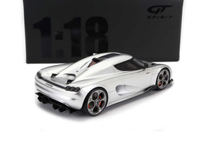 2022 KOENIGSEGG CC850 MOON SILVER 1:18 SCALE BY GT SPIRIT GT452