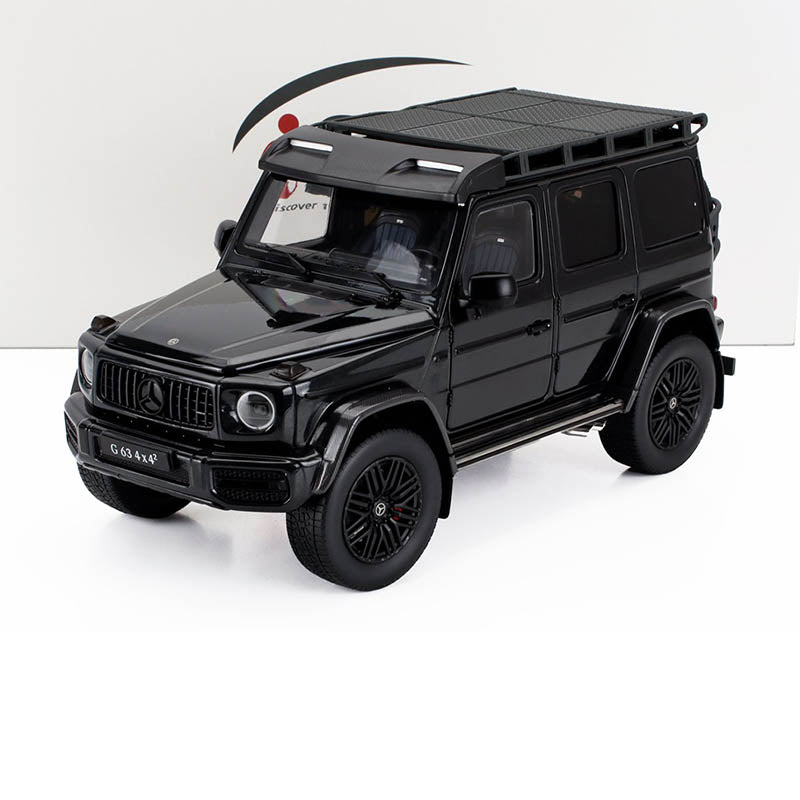 2022 MERCEDES BENZ G-CLASS G63 AMG V8 BITURBO 4x4 (W463) BLACK MET 1:18 SCALE
