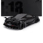 2023 McLAREN 720S LB WORKS BLACK 1:18 SCALE