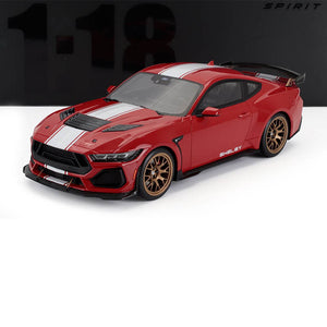 2024 FORD USA MUSTANG SHELBY SUPERSNAKE COUPE RED WHITE 1:18 SCALE