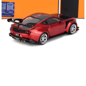 2025 FORD USA MUSTANG GTD 5.2L V8 COUPE RED & BLACK 1:43 SCALE