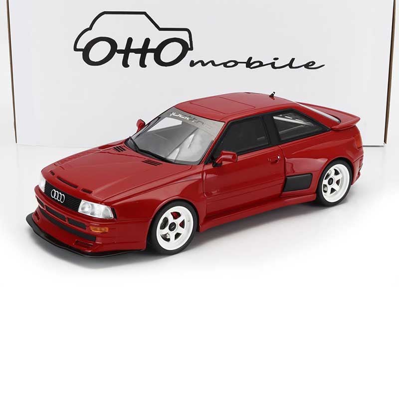 2994 AUDI 80 B4 COUPE RS2 PRIOR DESIGN 2021 RED 1:18 SCALE