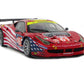 2012 FERRARI 458 ITALIA GT2 #61 LM AF CORSE "ELITE" 1:18 SCALE HOTWHEELS BCT78