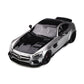 2015 MERCEDES BENZ AMG GT MODIFIED BY PRIOR DESIGN SATIN SILVER 1:18 SCALE