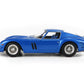 1962 FERRARI 250 GTO BLUE METALLIC 1:18 SCALE BY KK SCALE MODELS 180732BL