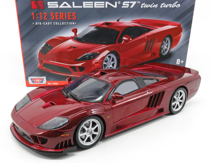 2004 SALEEN S7 TWIN TURBO RED METALLIC 1:12 SCALE