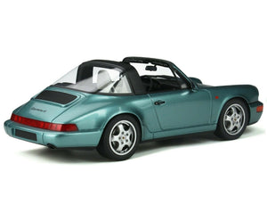 1990 PORSCHE 911 964 CARRERA 4 TARGA TURQUOISE MET 1:18 SCALE