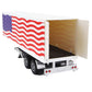 TRAILER FOR TRUCK USA STARS & STRIPES LIVERY 1:18 SCALE