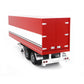 1976 KENWORTH K100 AERODYNE TRACTOR TRUCK & TRAILER RED & WHITE STRIPES 1:18 SCALE "2 PIECES"