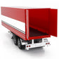 1976 KENWORTH K100 AERODYNE TRACTOR TRUCK & TRAILER RED & WHITE STRIPES 1:18 SCALE "2 PIECES"