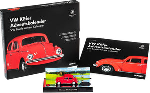 1970 VW BEETLE ADVENT CALENDAR VOLKSWAGEN RED 1:43 SCALE