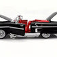 1958 CHEVROLET IMPALA CONVERTIBLE BLACK 1:18SCALE DIECAST BY MOTORMAX 73112