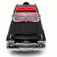 1958 CHEVROLET IMPALA CONVERTIBLE BLACK 1:18SCALE DIECAST BY MOTORMAX 73112