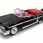 1958 CHEVROLET IMPALA CONVERTIBLE BLACK 1:18SCALE DIECAST BY MOTORMAX 73112