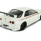 1999 NISSAN SKYLINE GT-R PEARL WHITE 1:18 SCALE BY GREENLIGHT 19049