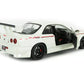 1999 NISSAN SKYLINE GT-R PEARL WHITE 1:18 SCALE BY GREENLIGHT 19049