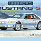 AMT 1988 FORD MUSTANG GT 1:25 SCALE MODEL CAR KIT AMT1216M