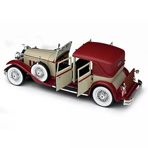 1930 PACKARD LEBARON CREAM & RED 1:18 DIECAST MODEL CAR SIGNATURE MODELS 18115