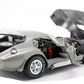 1965 SHELBY COBRA DAYTONA COUPE SILVER 1:18 DIECAST BY SHELBY COLLECTIBLES SC132