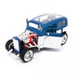 1931 FORD MODEL A CUSTOM WHITE/BLUE 1:18 MODEL CAR BY ROAD SIGNATURE 92849