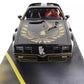 1980 PONTIAC TRANS-AM TURBO SMOKEY & BANDIT WITH BURT REYNOL FIGURE 1:18 SCALE.