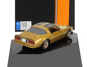 1978 PONTIAC FIREBIRD TRANS AM GOLD MET 1:43 SCALE