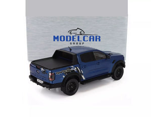 2023 FORD USA RANGER RAPTOR PICK-UP DOUBLE CABINE BLUE 1:18 SCALE