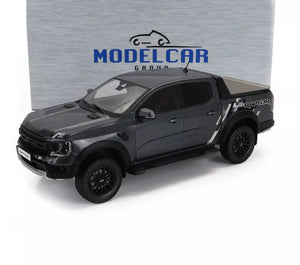 2023 FORD USA RANGER RAPTOR PICK-UP DOUBLE CABINE DARK GREY 1:18 SCALE