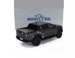 2023 FORD USA RANGER RAPTOR PICK-UP DOUBLE CABINE DARK GREY 1:18 SCALE