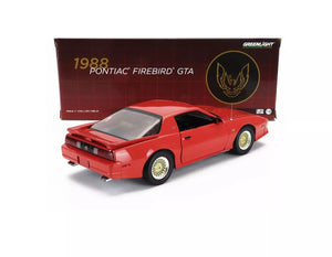 1987 PONTIAC FIREBIRD TRANS AM GTA RED 1:18 SCALE