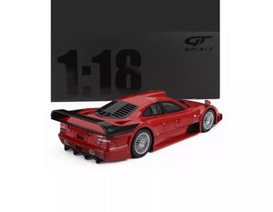 1998 MERCEDES BENZ CLK-GTR SUPER SPORT RED 1:18 SCALE