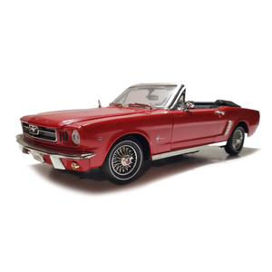 1964.5 FORD MUSTANG CONVERTIBLE RED 1:18 SCALE