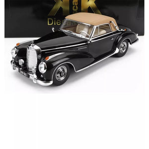1967 MERCEDES BENZ 300S SC CABRIOLET (W188) BLACK BEIGE 1:18 SCALE