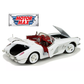 1958 CHEVROLET CORVETTE CONVERTIBLE WHITE 1:18 SCALE