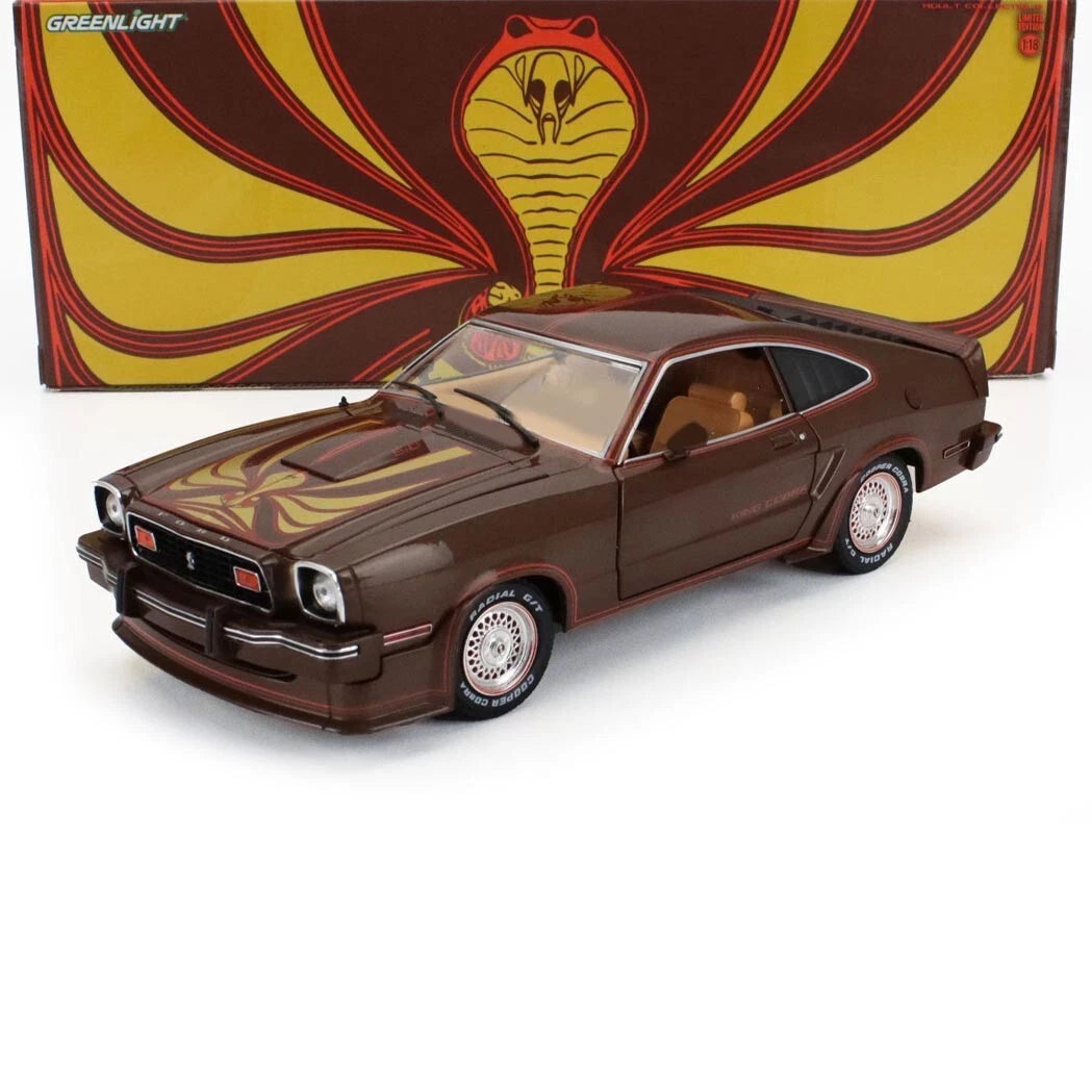 1978 FORD MUSTANG II KING COBRA DARK BROWN 1:18 SCALE