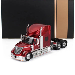 2010 INTERNATIONAL LONESTAR TRACTOR TRUCK 3-ASSI RED 1:64 SCALE