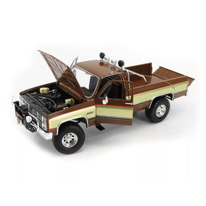 1982 GMC K-2500 PICKUP TRUCK "THE FALL GUY" BROWN CREAM 1:18 SCALE
