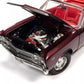 1967 CHEVROLET CHEVELLE SS 396 CONVERTIBLE MCACN MAROON 1:18 AUTOWORLD AMM1244