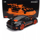 2022 PORSCHE 911 992 GT3 RS COUPE BLACK WITH ORANGE RIMS 1:18 SCALE