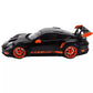 2022 PORSCHE 911 992 GT3 RS COUPE BLACK WITH ORANGE RIMS 1:18 SCALE