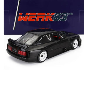 1989 AUDI 90 IMSA GTO TEST CAR MATTE BLACK 1:18 SCALE